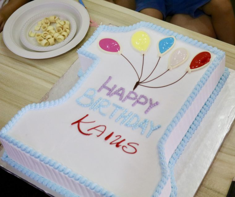 My mate Kaius turns one