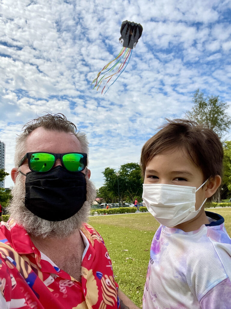 Kite Flying 'w' BFF & Wifey | East Coast Park | Singapore